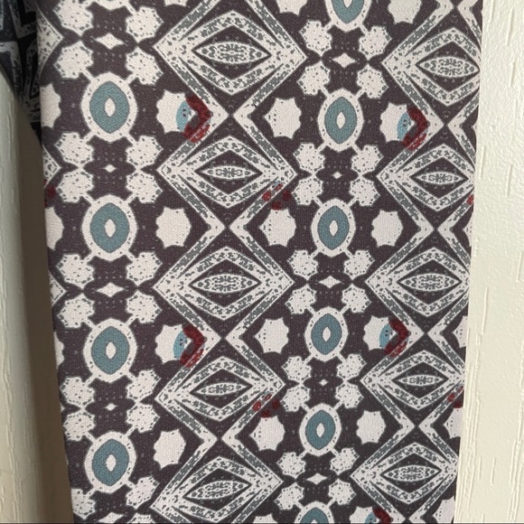 Nwt Anthropologie Daily Practice High Rise Leggings Grey Black Size XS Geo print - Picture 6 of 6
